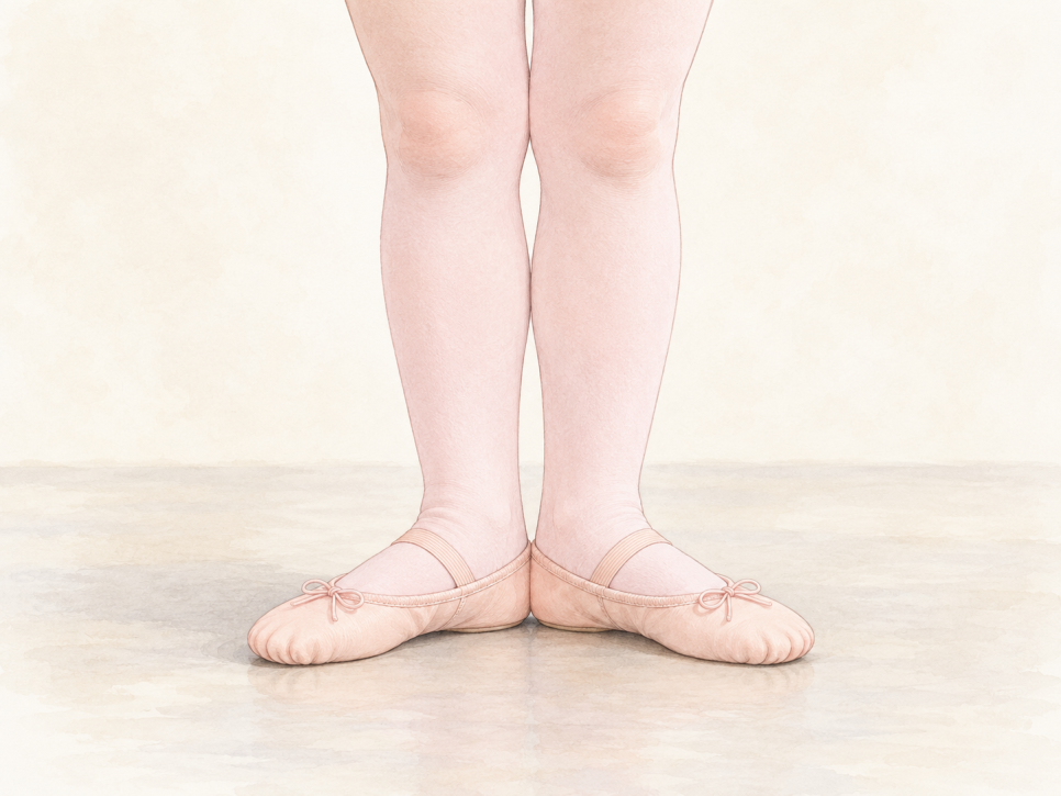 발레를 하면 안짱다리가 좋아지나요?