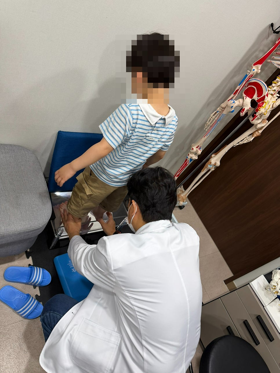 여름방학 아이 걸음걸이 점검